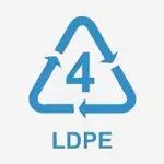 Recy4 Blau Kk Was ist LDPE (Low Density Polyethylen) ?