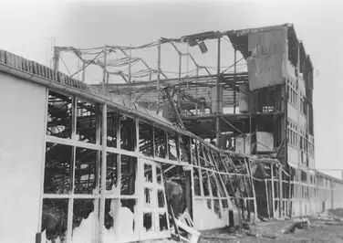 After fire in 1977 Fire in 1977